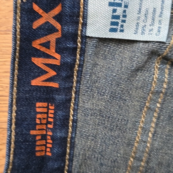 URBAN PIPELINE BRAND MENS BLUE SLIM STRAIGHT MAX FLEX JEANS SIZE 38 x 32 - Picture 8 of 16